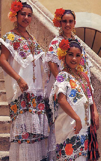 Young Mexican girls